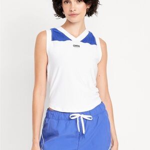 Old Navy white CloudMotion Tank Top